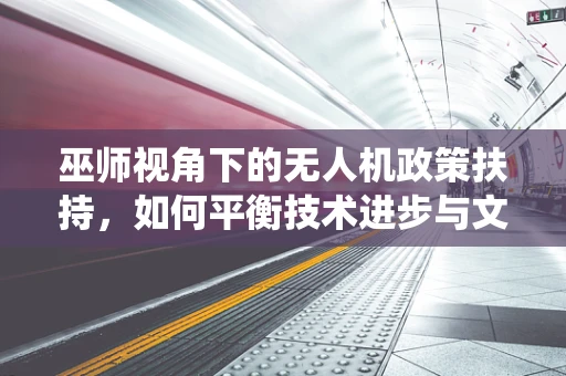 巫师视角下的无人机政策扶持，如何平衡技术进步与文化传统？