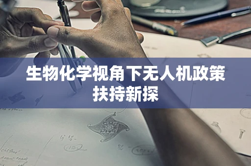 生物化学视角下无人机政策扶持新探