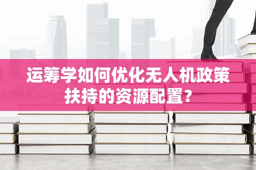 运筹学如何优化无人机政策扶持的资源配置？