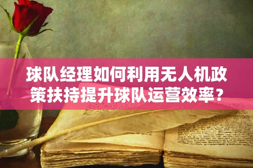 球队经理如何利用无人机政策扶持提升球队运营效率？
