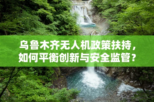 乌鲁木齐无人机政策扶持，如何平衡创新与安全监管？