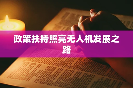 政策扶持照亮无人机发展之路