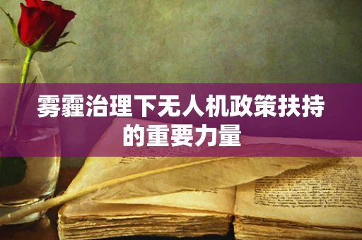 雾霾治理下无人机政策扶持的重要力量