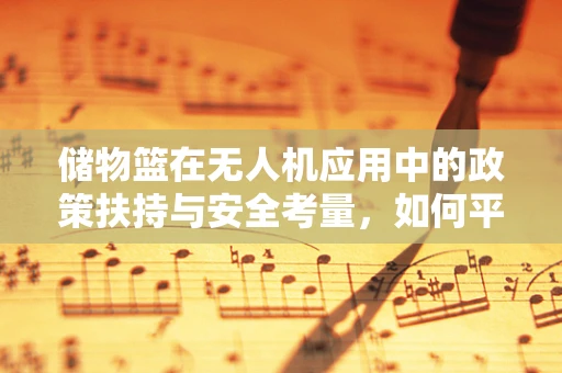 储物篮在无人机应用中的政策扶持与安全考量，如何平衡便利与安全？