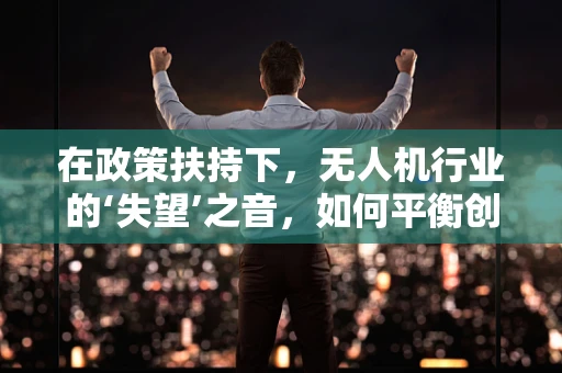 在政策扶持下，无人机行业的‘失望’之音，如何平衡创新与监管的矛盾？
