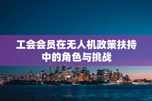 工会会员在无人机政策扶持中的角色与挑战