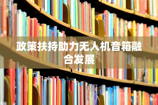 政策扶持助力无人机音箱融合发展
