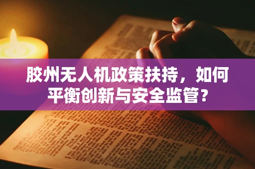 胶州无人机政策扶持，如何平衡创新与安全监管？