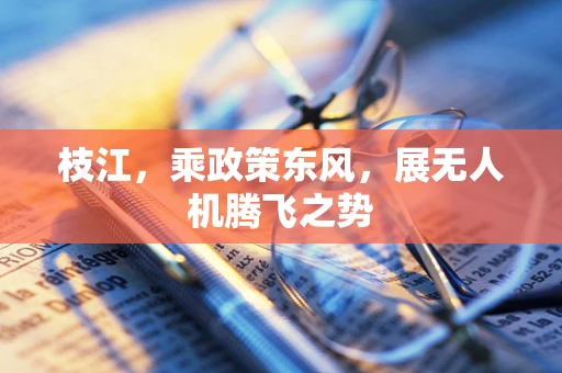 枝江，乘政策东风，展无人机腾飞之势