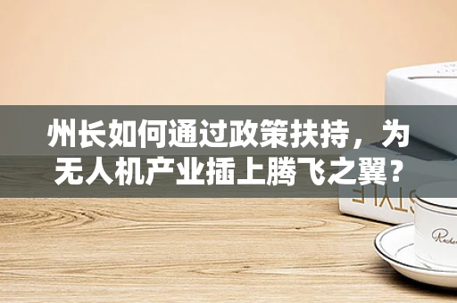 州长如何通过政策扶持，为无人机产业插上腾飞之翼？