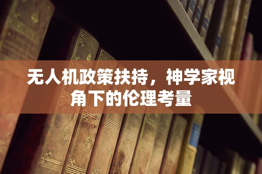 无人机政策扶持，神学家视角下的伦理考量
