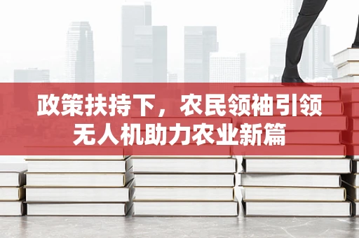 政策扶持下，农民领袖引领无人机助力农业新篇
