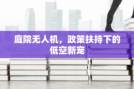 庭院无人机，政策扶持下的低空新宠