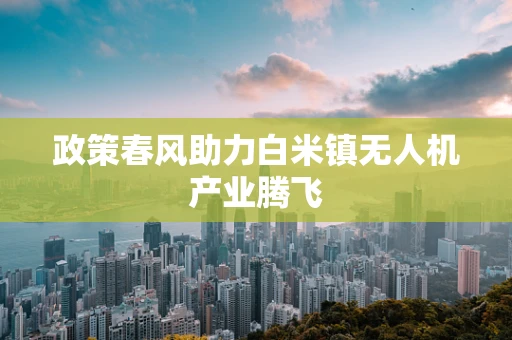 政策春风助力白米镇无人机产业腾飞