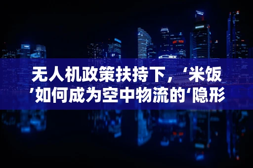 无人机政策扶持下，‘米饭’如何成为空中物流的‘隐形冠军’？