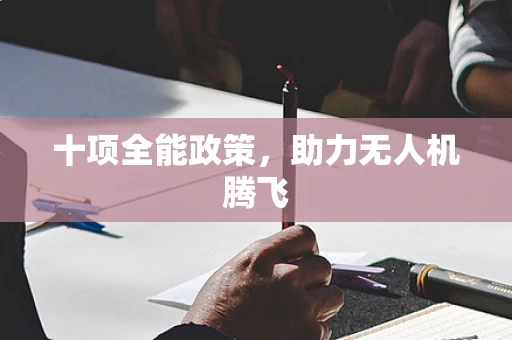 十项全能政策，助力无人机腾飞