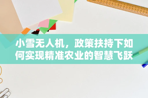 小雪无人机，政策扶持下如何实现精准农业的智慧飞跃？