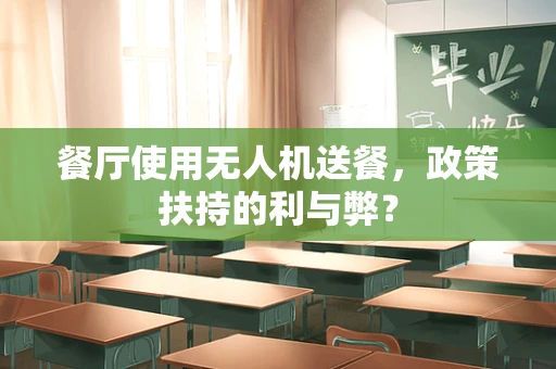餐厅使用无人机送餐，政策扶持的利与弊？