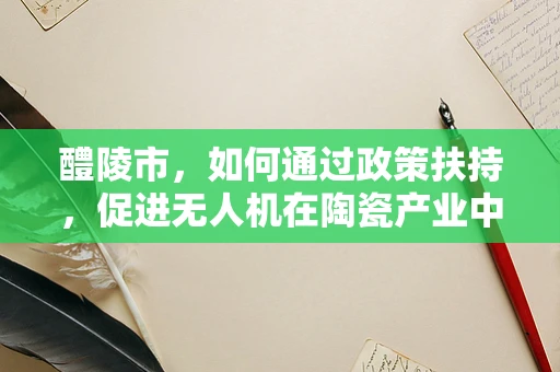 醴陵市，如何通过政策扶持，促进无人机在陶瓷产业中的应用？