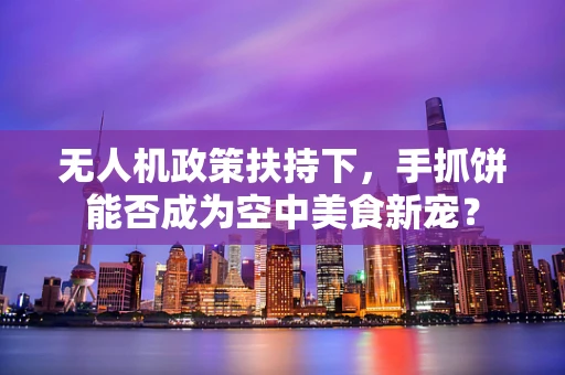 无人机政策扶持下，手抓饼能否成为空中美食新宠？