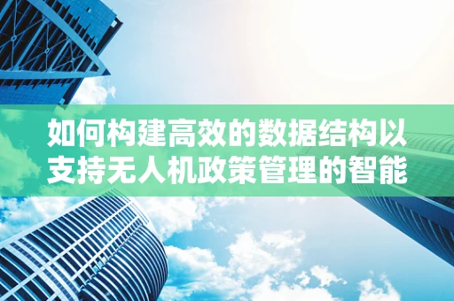 如何构建高效的数据结构以支持无人机政策管理的智能化决策？