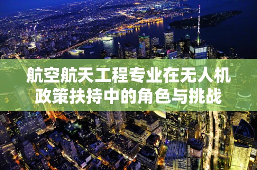 航空航天工程专业在无人机政策扶持中的角色与挑战