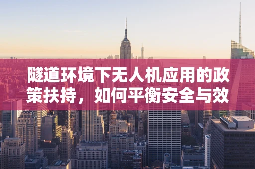 隧道环境下无人机应用的政策扶持，如何平衡安全与效率？