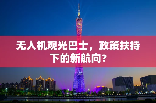 无人机观光巴士，政策扶持下的新航向？
