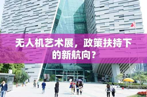 无人机艺术展，政策扶持下的新航向？
