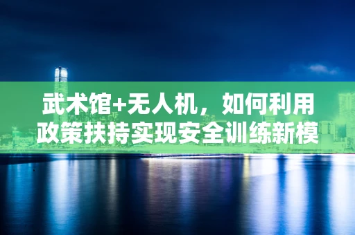 武术馆+无人机，如何利用政策扶持实现安全训练新模式？