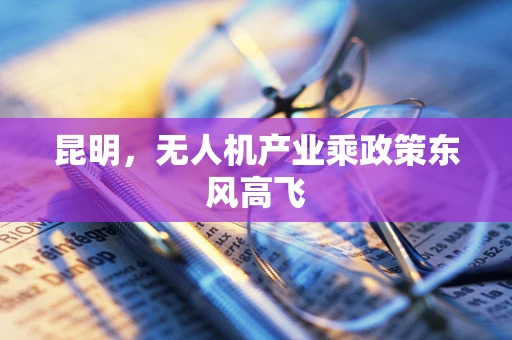 昆明，无人机产业乘政策东风高飞
