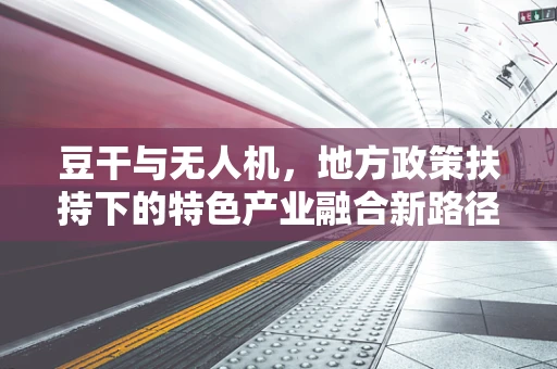 豆干与无人机，地方政策扶持下的特色产业融合新路径？