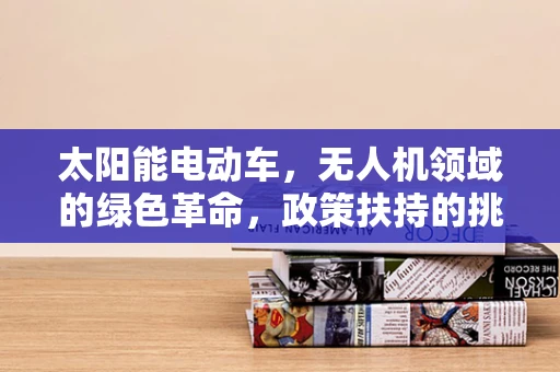 太阳能电动车，无人机领域的绿色革命，政策扶持的挑战与机遇？