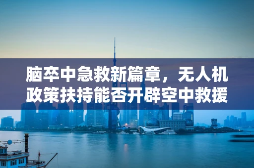 脑卒中急救新篇章，无人机政策扶持能否开辟空中救援绿色通道？
