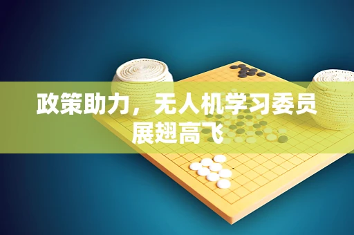 政策助力，无人机学习委员展翅高飞