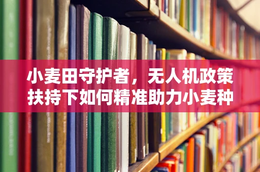 小麦田守护者，无人机政策扶持下如何精准助力小麦种植？