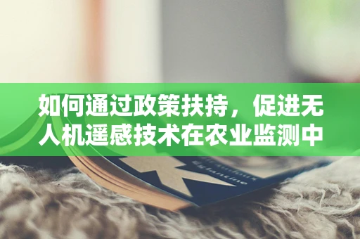 如何通过政策扶持，促进无人机遥感技术在农业监测中的深度应用？