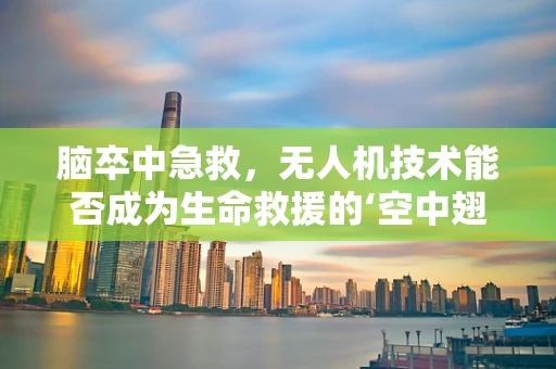 脑卒中急救，无人机技术能否成为生命救援的‘空中翅膀’？