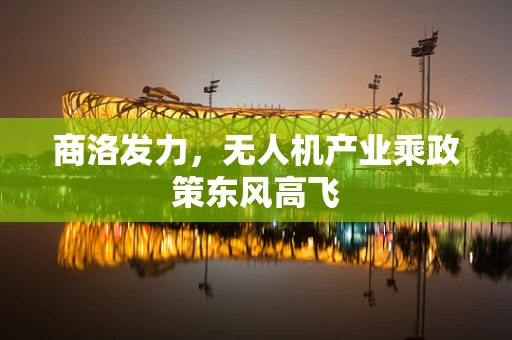 商洛发力，无人机产业乘政策东风高飞