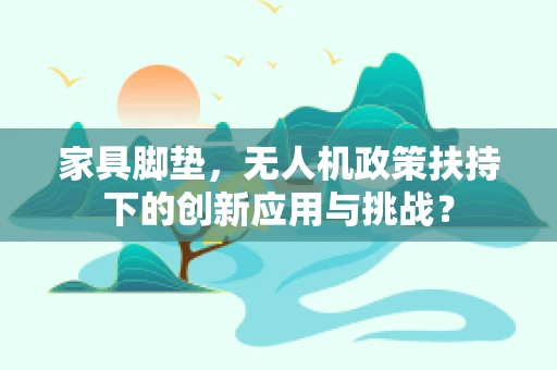 家具脚垫，无人机政策扶持下的创新应用与挑战？