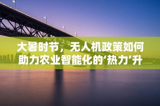 大暑时节，无人机政策如何助力农业智能化的‘热力’升级？