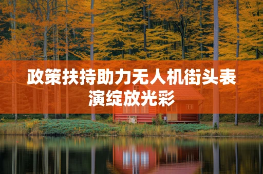 政策扶持助力无人机街头表演绽放光彩