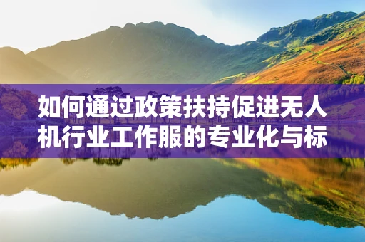 如何通过政策扶持促进无人机行业工作服的专业化与标准化？