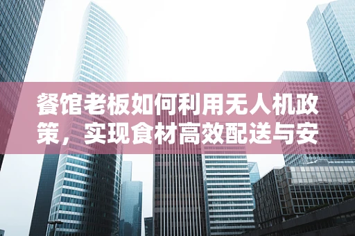 餐馆老板如何利用无人机政策，实现食材高效配送与安全监控？