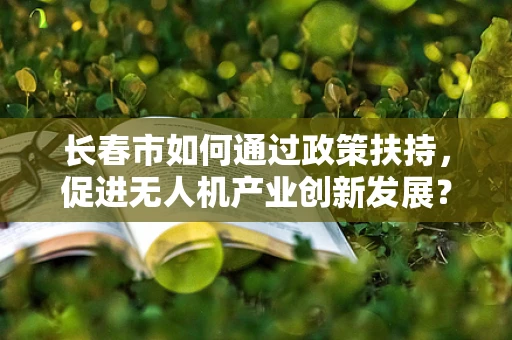 长春市如何通过政策扶持，促进无人机产业创新发展？
