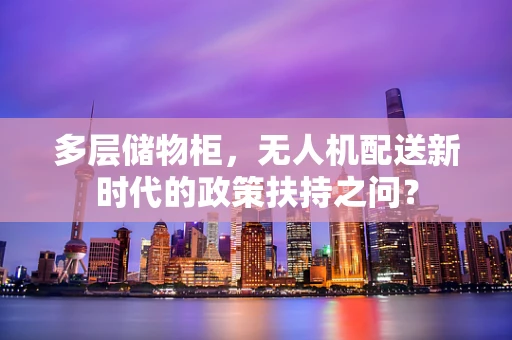 多层储物柜，无人机配送新时代的政策扶持之问？