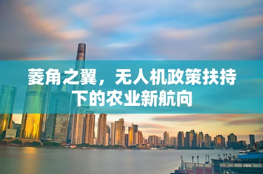 菱角之翼，无人机政策扶持下的农业新航向