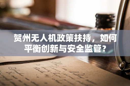 贺州无人机政策扶持，如何平衡创新与安全监管？