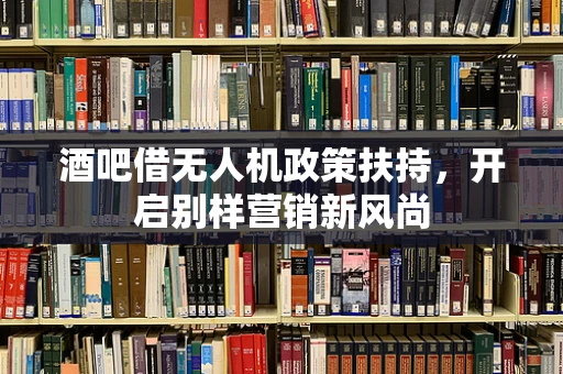 酒吧借无人机政策扶持，开启别样营销新风尚