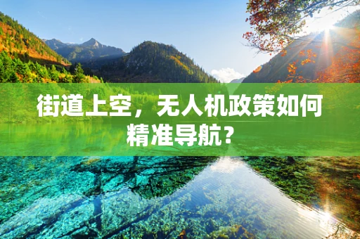 街道上空，无人机政策如何精准导航？